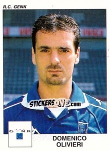 Sticker Domenico Olivieri - Football Belgium 2000-2001 n. 134 - Panini