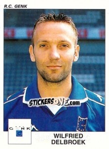 Sticker Wilfried Delbroek - Football Belgium 2000-2001 - Panini