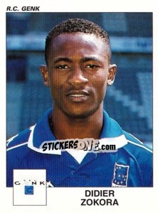 Sticker Didier Zokora - Football Belgium 2000-2001 n. 136 - Panini