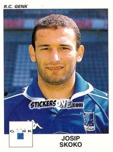 Sticker Josip Skoko - Football Belgium 2000-2001 n. 139 - Panini