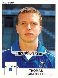 Cromo Thomas Chatelle - Football Belgium 2000-2001 n. 142 - Panini