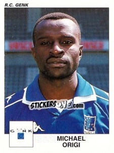 Sticker Michael Origi - Football Belgium 2000-2001 n. 143 - Panini
