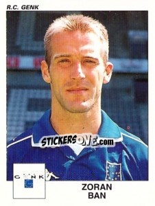 Cromo Zoran Ban - Football Belgium 2000-2001 n. 145 - Panini