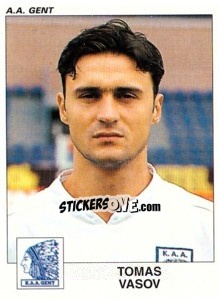 Cromo Tomas Vasov - Football Belgium 2000-2001 n. 155 - Panini