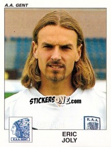 Sticker Eric Joly - Football Belgium 2000-2001 n. 157 - Panini