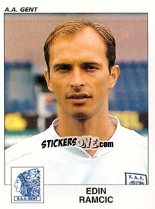 Sticker Edin Ramcic - Football Belgium 2000-2001 n. 158 - Panini