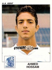 Cromo Ahmed Hossam - Football Belgium 2000-2001 - Panini