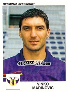 Sticker Vinko Marinovic - Football Belgium 2000-2001 - Panini