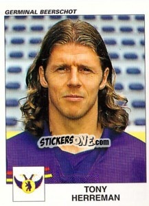 Sticker Tony Herreman - Football Belgium 2000-2001 - Panini