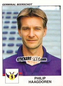 Sticker Philip Haagdoren - Football Belgium 2000-2001 n. 179 - Panini