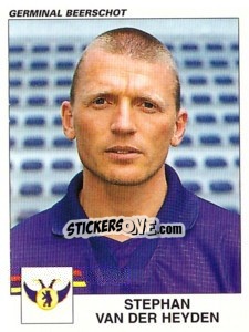 Sticker Stephan Van Der Heyden - Football Belgium 2000-2001 - Panini