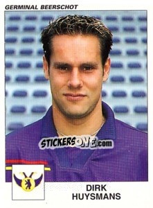 Sticker Dirk Huysmans - Football Belgium 2000-2001 n. 184 - Panini