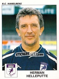 Sticker Herman Helleputte - Football Belgium 2000-2001 n. 189 - Panini