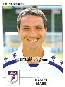 Sticker Daniel Maes - Football Belgium 2000-2001 n. 192 - Panini
