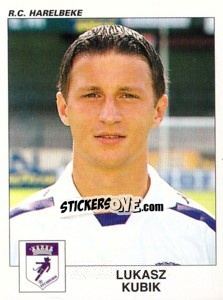 Cromo Lukasz Kubik - Football Belgium 2000-2001 n. 196 - Panini