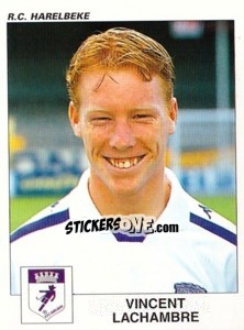 Sticker Vincent Lachambre - Football Belgium 2000-2001 n. 197 - Panini