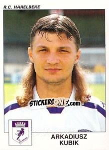 Sticker Arkadiusz Kubik - Football Belgium 2000-2001 - Panini