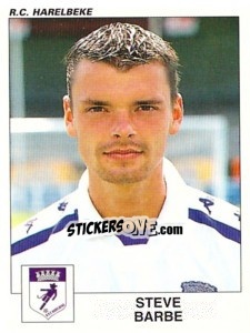 Cromo Steve Barbe - Football Belgium 2000-2001 - Panini