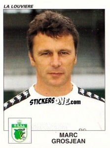 Sticker Marc Grosjean - Football Belgium 2000-2001 - Panini