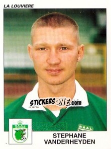 Figurina Stephane Vanderheyden - Football Belgium 2000-2001 - Panini