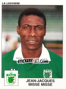Sticker Jean-Jacques Misse Misse - Football Belgium 2000-2001 - Panini