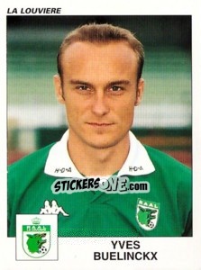 Sticker Yves Buelinckx - Football Belgium 2000-2001 - Panini