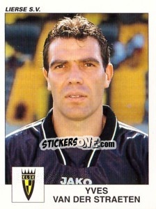 Figurina Yves Van Der Staeten - Football Belgium 2000-2001 - Panini