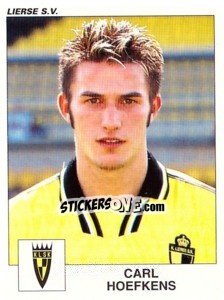 Sticker Carl Hoefkens - Football Belgium 2000-2001 n. 235 - Panini