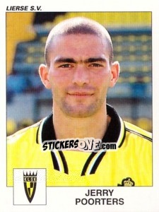 Sticker Jerry Poorters - Football Belgium 2000-2001 - Panini