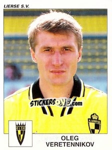 Sticker Oleg Veretennikov - Football Belgium 2000-2001 - Panini