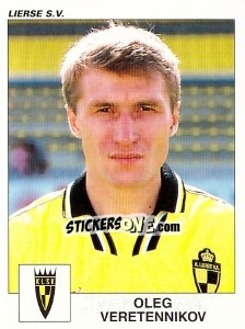Sticker Oleg Veretennikov - Football Belgium 2000-2001 n. 241 - Panini