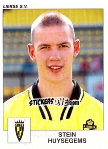 Sticker Stein Huysegems - Football Belgium 2000-2001 - Panini
