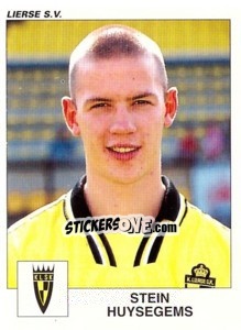 Sticker Stein Huysegems - Football Belgium 2000-2001 n. 244 - Panini
