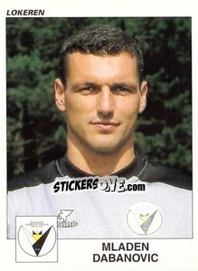 Sticker Mladen Dabanovic - Football Belgium 2000-2001 n. 250 - Panini