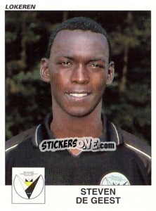 Sticker Steven De Geest - Football Belgium 2000-2001 - Panini