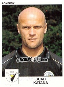 Sticker Suad Katana - Football Belgium 2000-2001 n. 254 - Panini