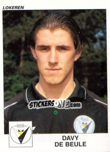 Cromo Davy De Beule - Football Belgium 2000-2001 n. 256 - Panini