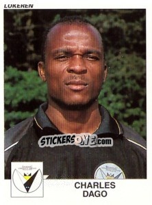Sticker Charles Dago - Football Belgium 2000-2001 - Panini