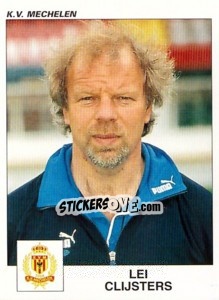 Sticker Lei Clijsters - Football Belgium 2000-2001 - Panini
