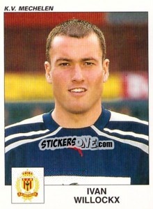 Figurina Ivan Willockx - Football Belgium 2000-2001 - Panini