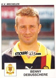 Cromo Benny Debusschere - Football Belgium 2000-2001 - Panini