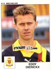 Figurina Eddy Dierickx - Football Belgium 2000-2001 - Panini