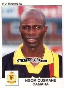 Cromo Ngom Ousmane Camara - Football Belgium 2000-2001 n. 279 - Panini