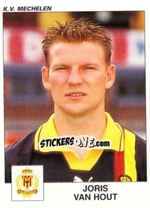 Sticker Joris Van Hout - Football Belgium 2000-2001 - Panini