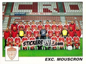 Sticker Elftal / Equipe - Football Belgium 2000-2001 - Panini