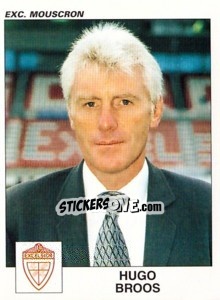 Sticker Hugo Broos - Football Belgium 2000-2001 - Panini