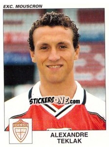 Sticker Alexandre Teklak - Football Belgium 2000-2001 n. 291 - Panini
