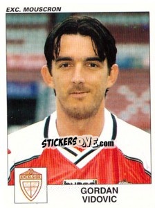 Cromo Gordan Vidovic - Football Belgium 2000-2001 - Panini
