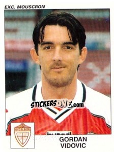 Sticker Gordan Vidovic - Football Belgium 2000-2001 n. 294 - Panini