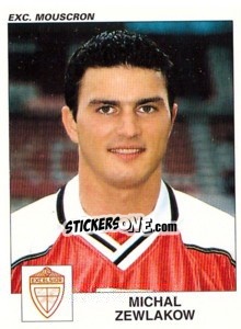 Sticker Michal Zewlakow - Football Belgium 2000-2001 - Panini